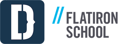 Flatiron Logo and Denver Devs Logo