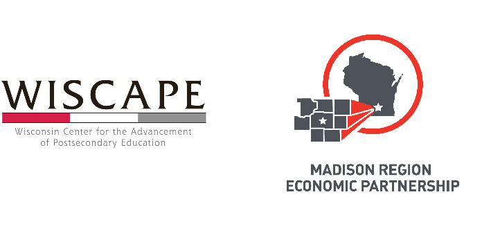 WISCAPE and MadREP logos