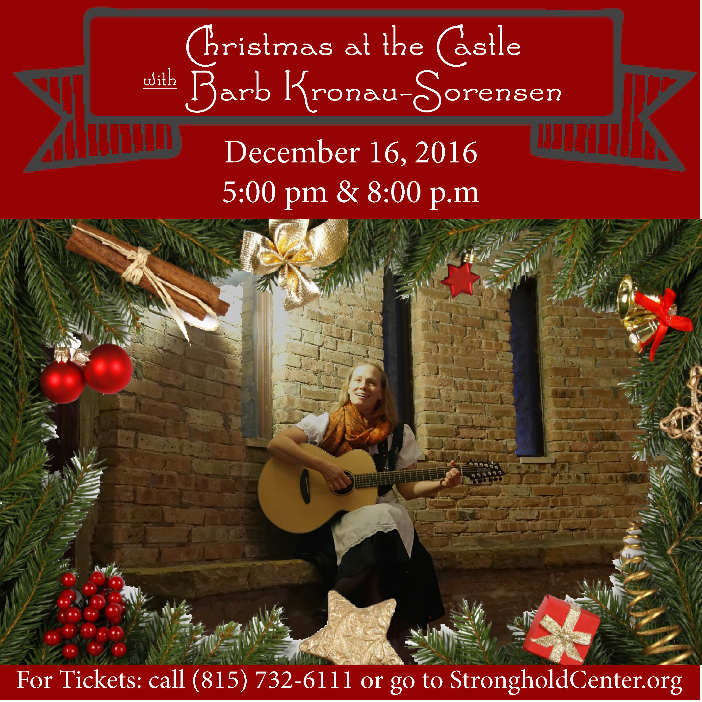 CHristmas at teh Castle with Barb Sorensen