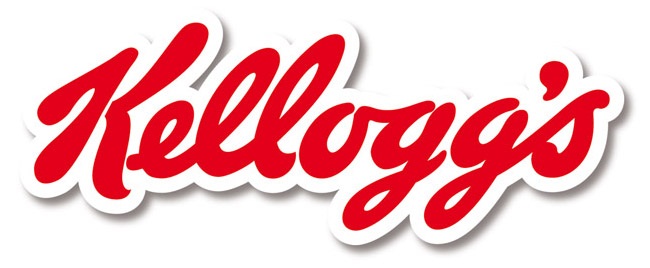 Kellogg's logo red on white