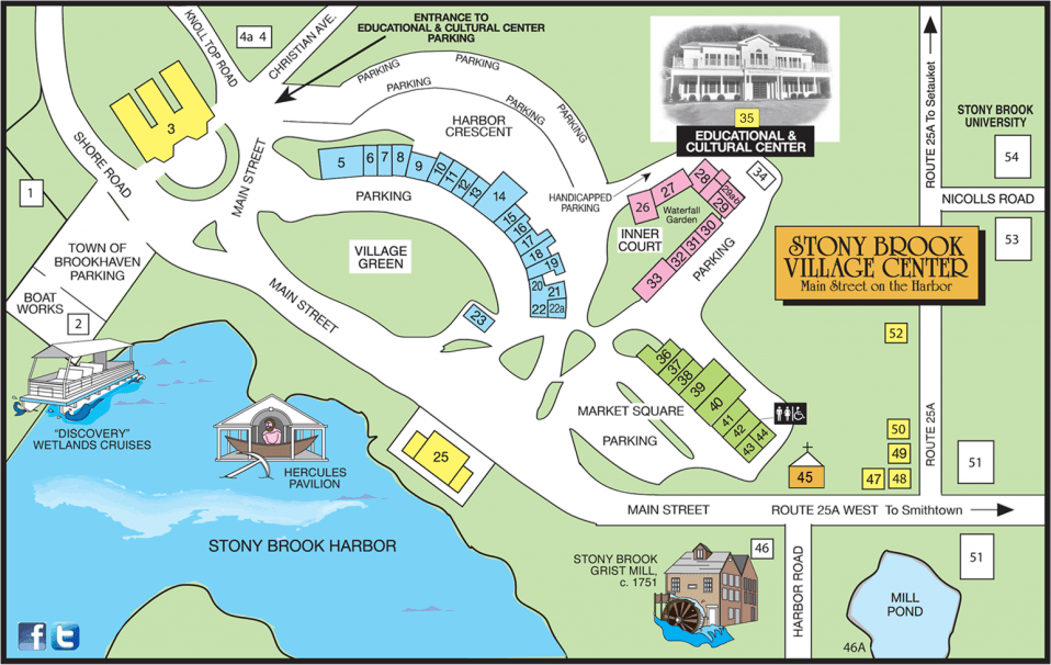 Stony Brook Village Map