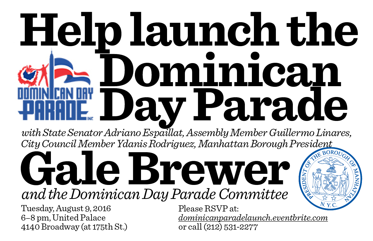 https://www.eventbrite.com/e/official-dominican-day-parade-launch-reception-tickets-26810300330?invite=&err=29&referrer=&discount=&affiliate=&eventpassword=