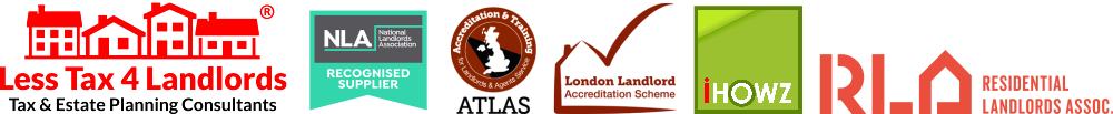 Less Tax 4 Landlords logo plus partners