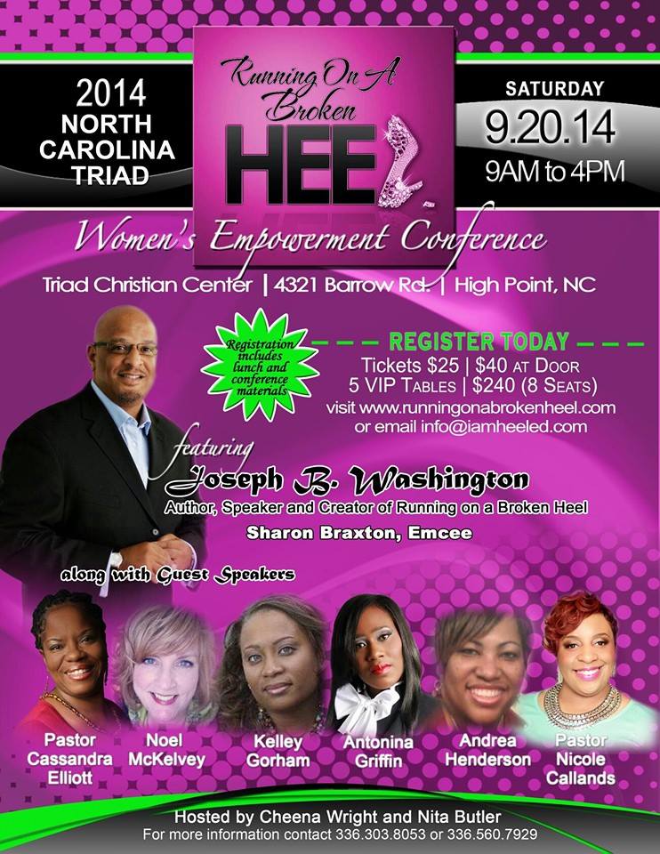 Running On A Broken Heel Women's Empowerment Conference ROABH