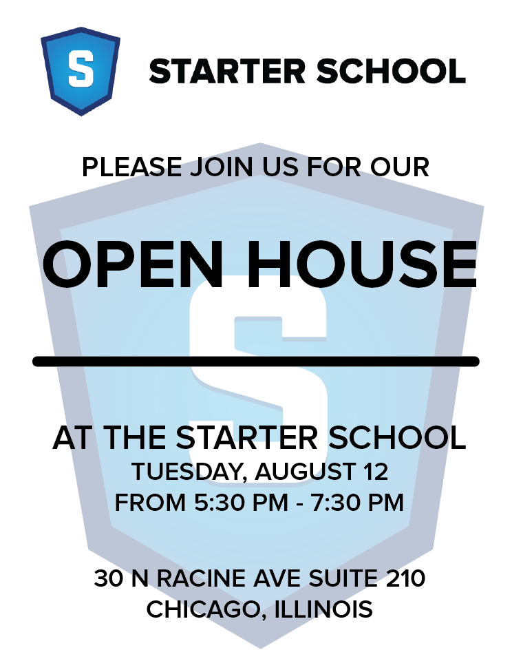 Starter School Open House Open House Invitation