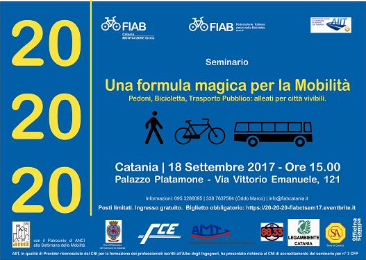 FIAB & AIIT - Seminario Mobilità Sostenibile del 18-09-2017