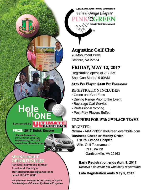 AKA PINK on the GREEN Charity Golf Tournament