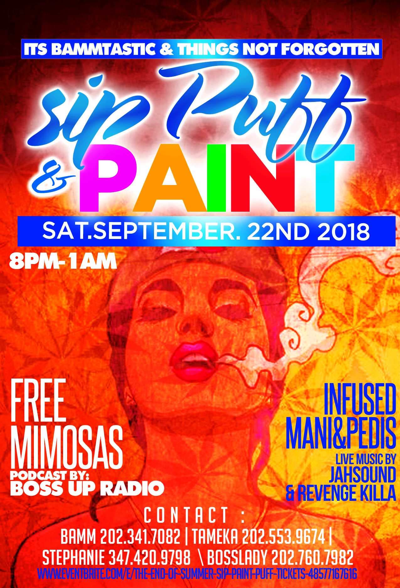 sip and paint near dc