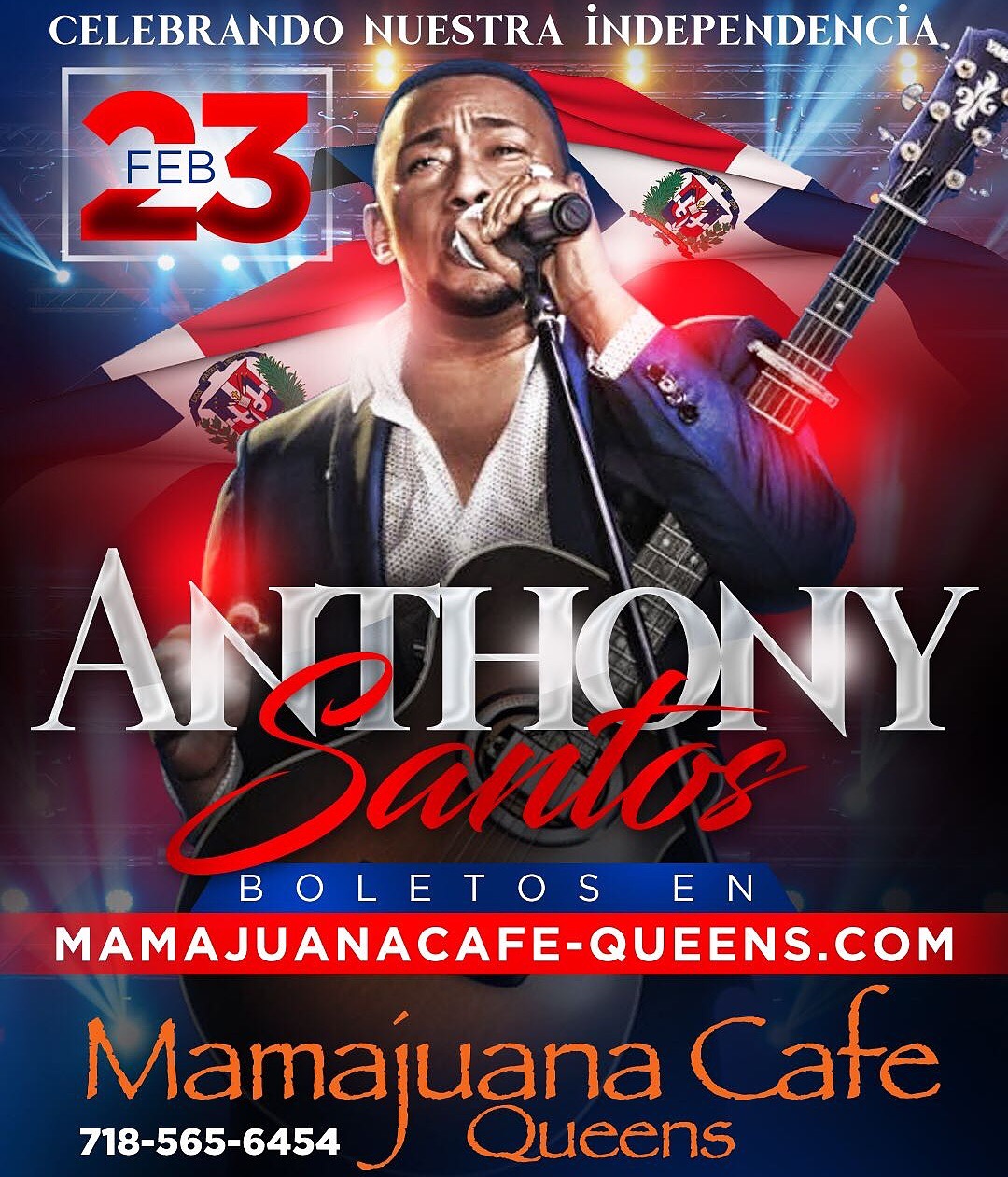Anthony Santos Live Mamajuana CafeCANCELLED Tickeri concert