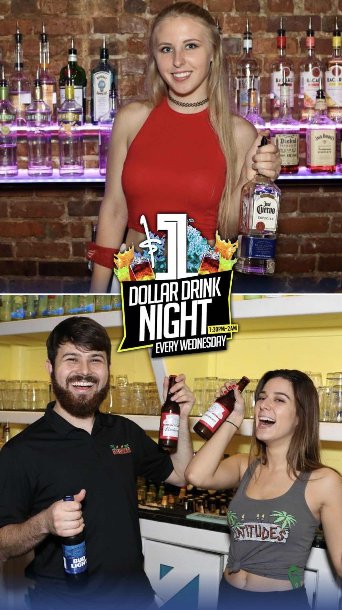 Dollar Drink Wednesdays