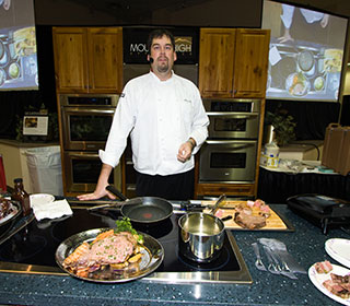 Enjoy Cooking Demonstrations in the Plaza