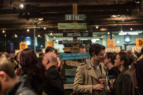 Gin Festival Crowds