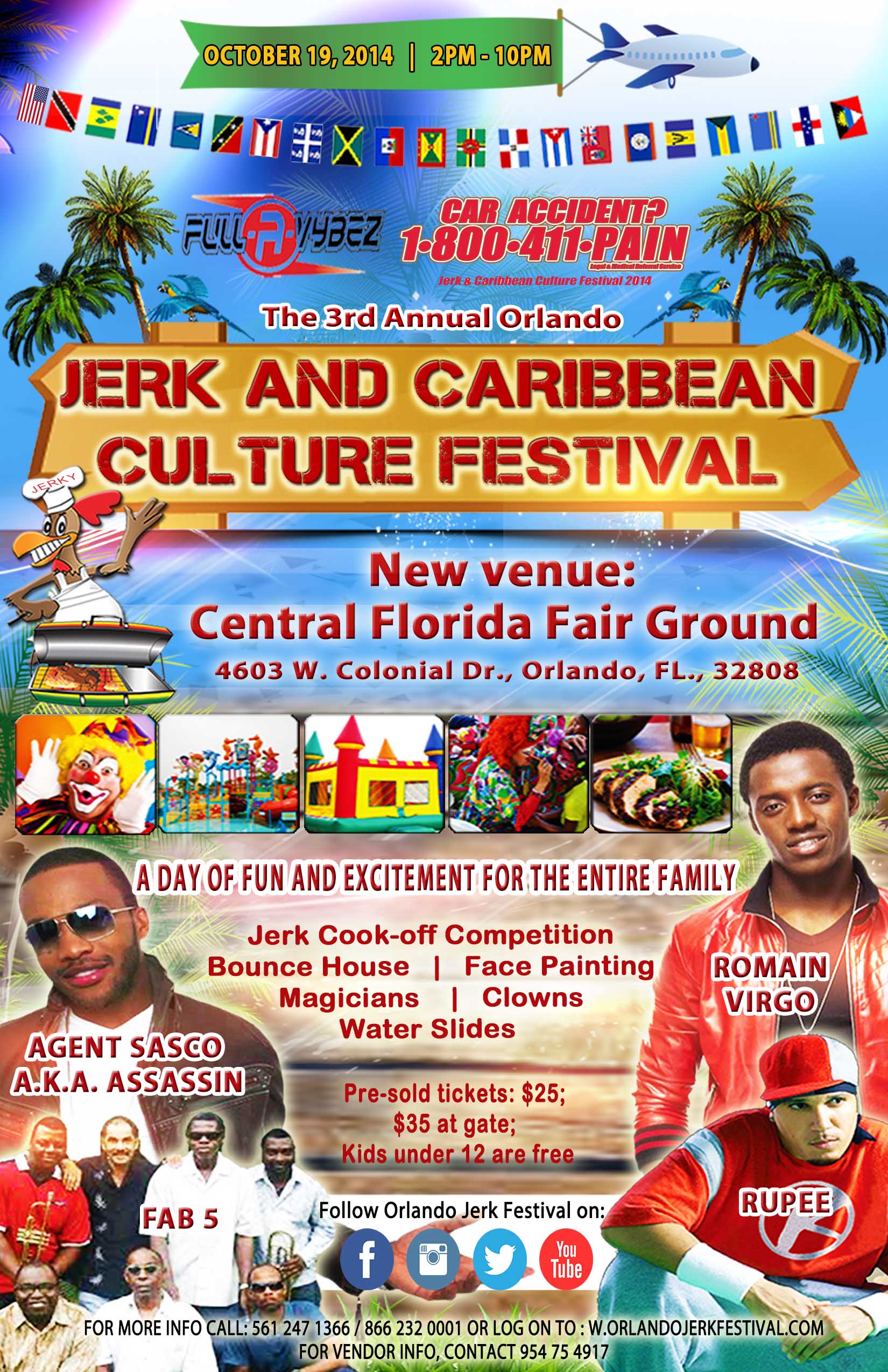 The Orlando Jerk & Caribbean Culture Festival - Tickets On Sale Now ...