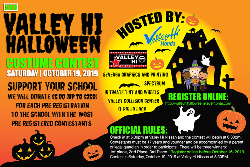 Valley Hi Nissan >> 9th Annual Valley Hi Honda Nissan Halloween Costume Valley Hi Nissan >> 9th Annual Valley Hi Honda Nissan Halloween Costume
