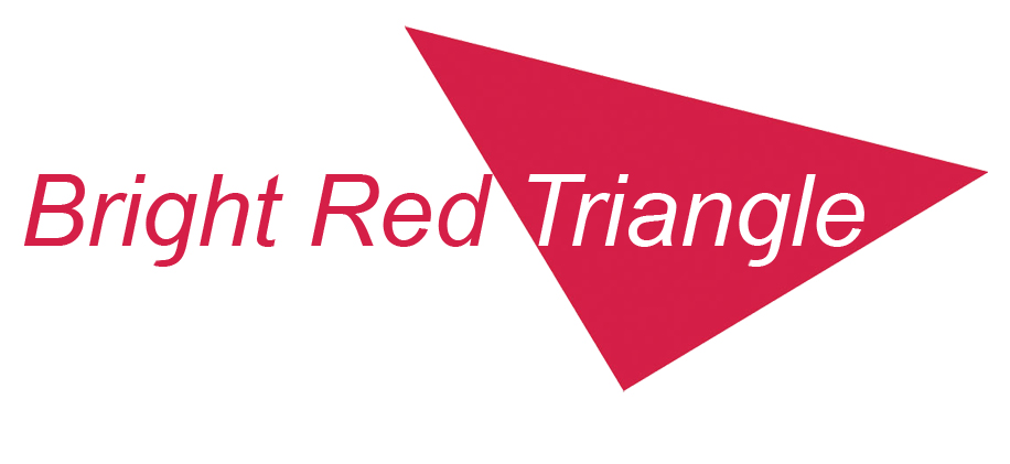 Bright Red Triangle