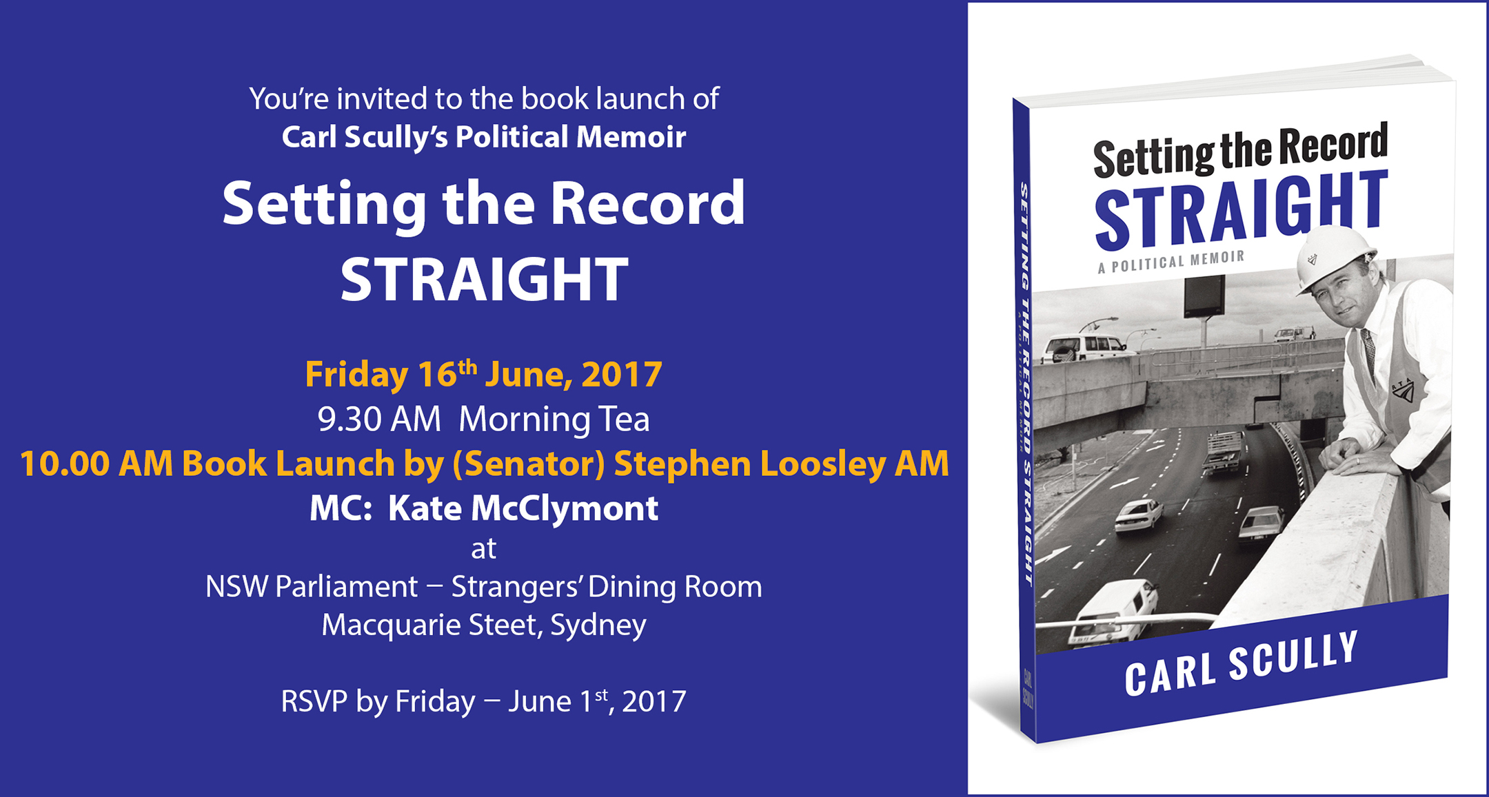 etting the Record Straight : A Political Memoir