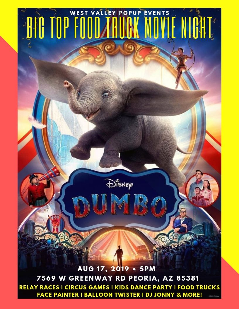 Pearachute Book A Peoria Free Bigtop Family Movie Night