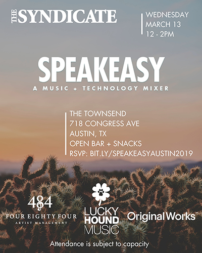 Austin Speakeasy 2019 flyer