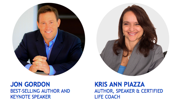 Jon Gordon and Kris Ann Piazza