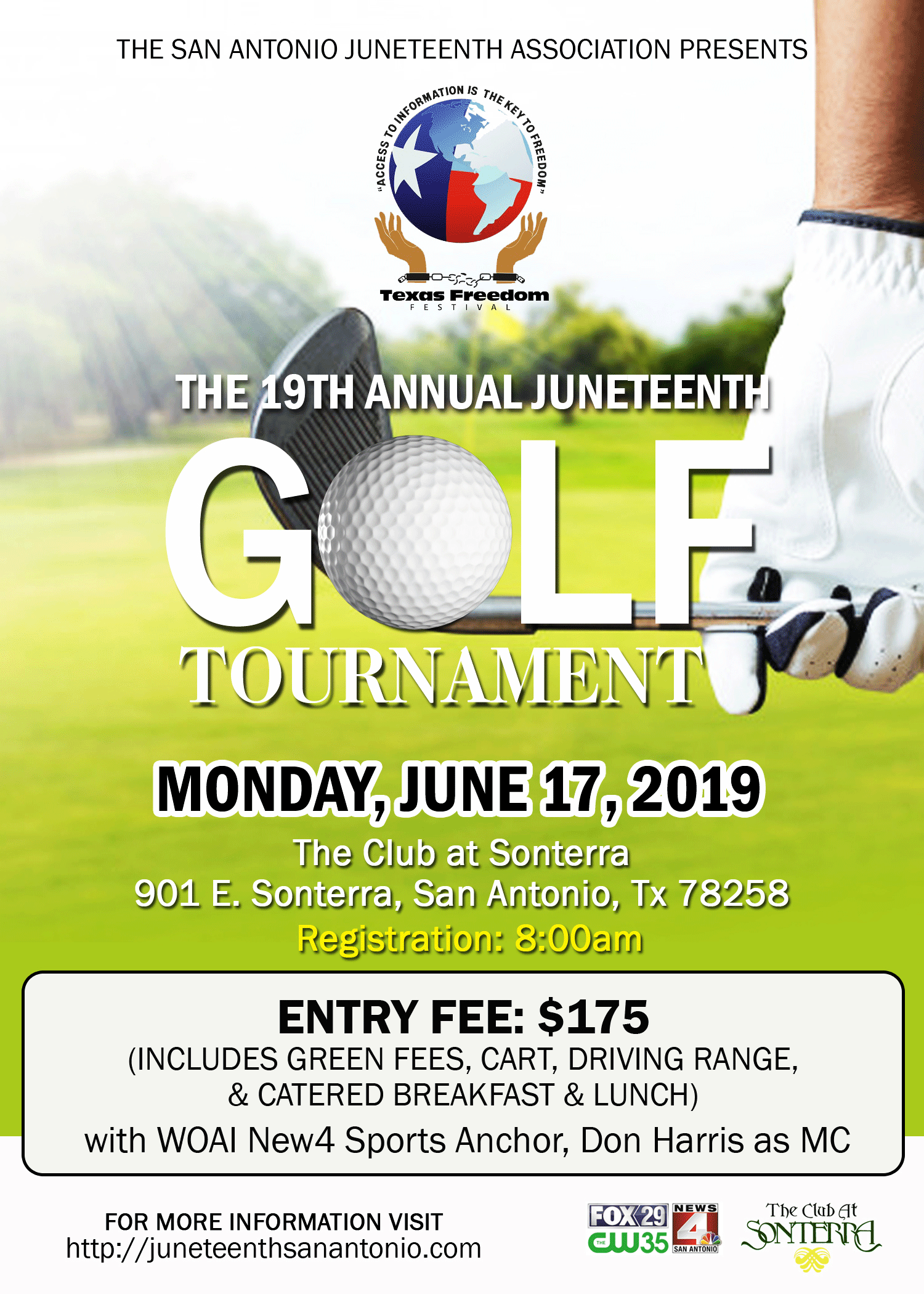 19th Annual Juneteenth Golf Tournament