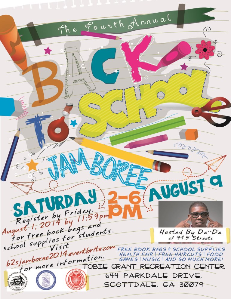 Back to School Jamboree 2014 Back to School Jamboree Event Flyer