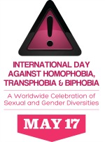 International Day Against Homophobia Biphobia & Transphobia