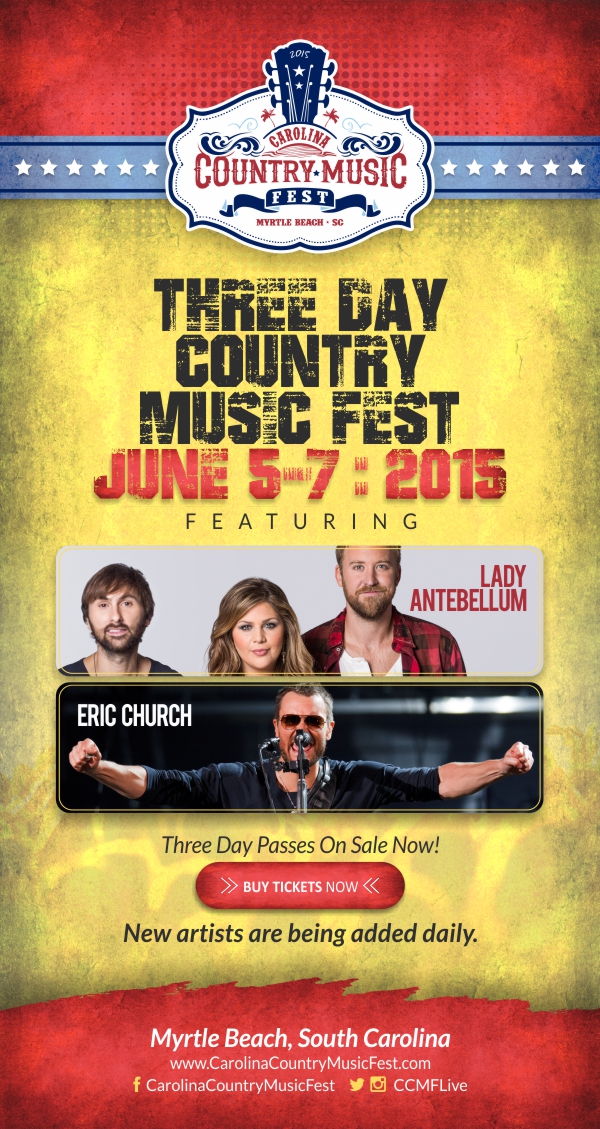 Carolina Country Music Fest Shipping Tickets, Myrtle Beach Eventbrite