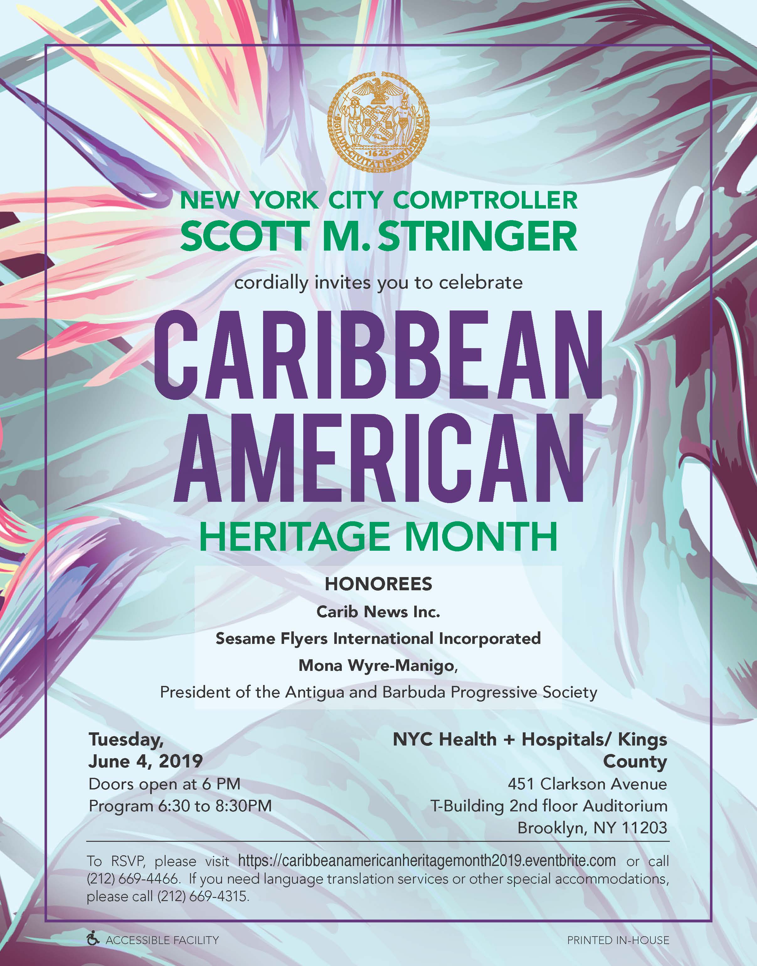 Caribbean American Heritage Event