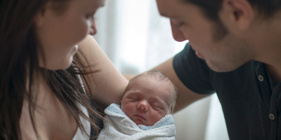 parents and newborn