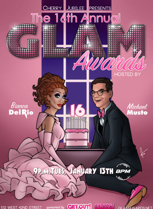 glam awards invite