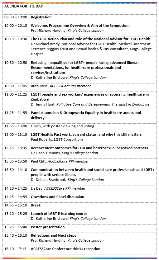 Conference Agenda