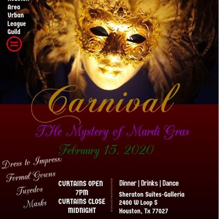 Houston Area Urban League Guild 20th Annual Masked Ball Tickets
