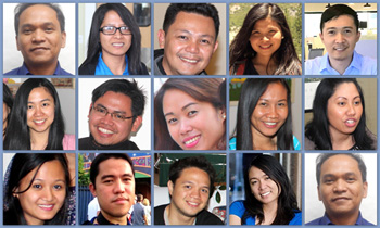 Happy Filipino students at Maharishi University of Management