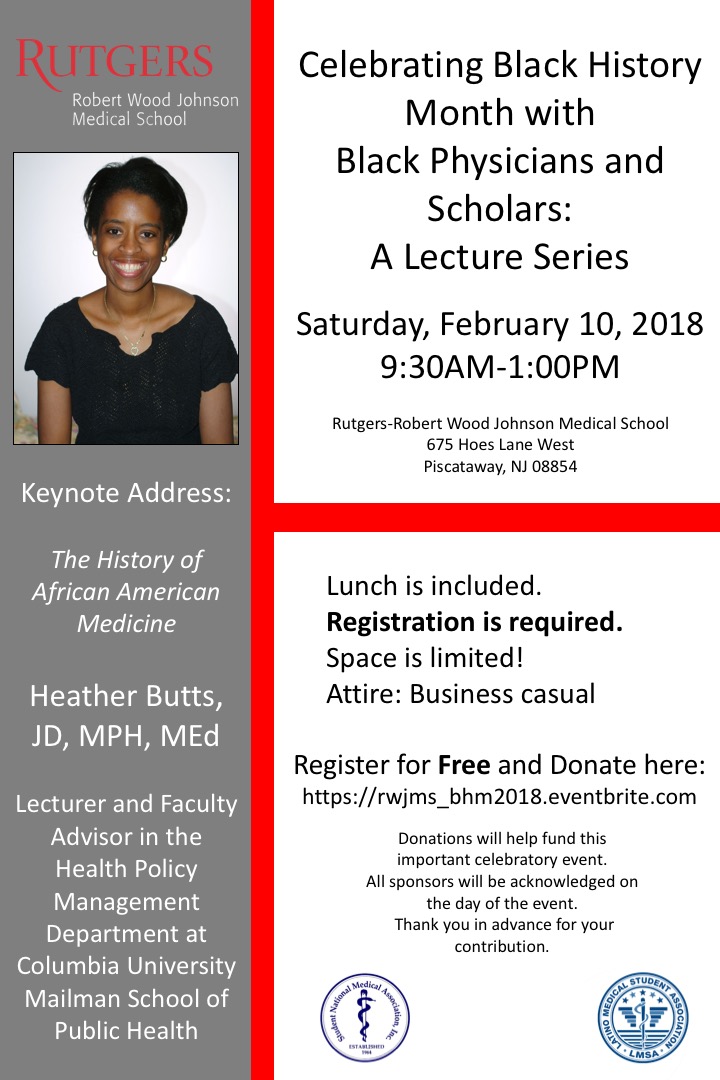 Black History Month Flyer