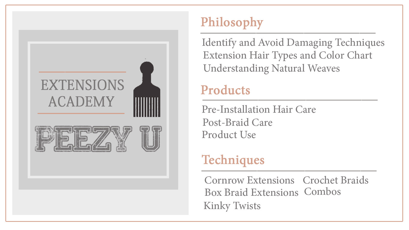 Extensions Academy