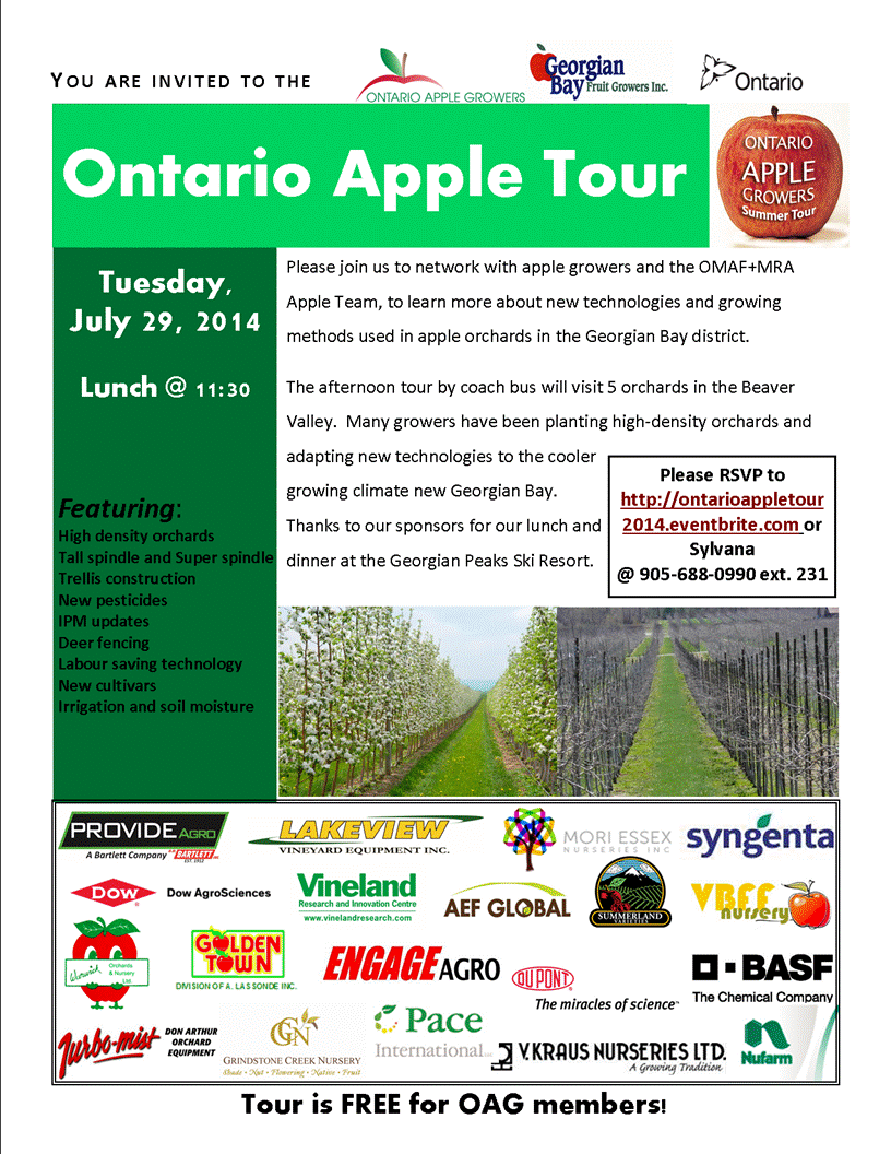 Ontario Apple Tour