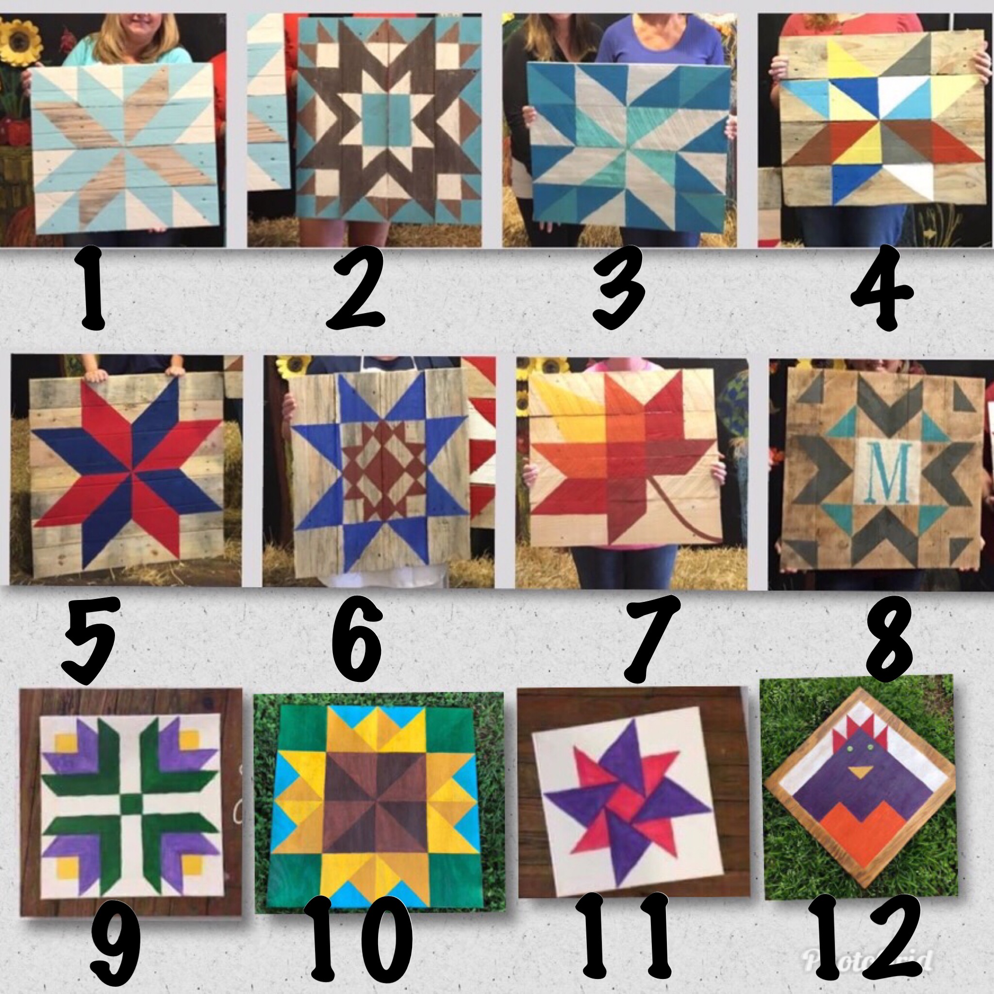 barn quilt wood order now