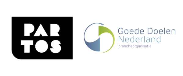 Logo's Partos en Goede Doelen Nederland