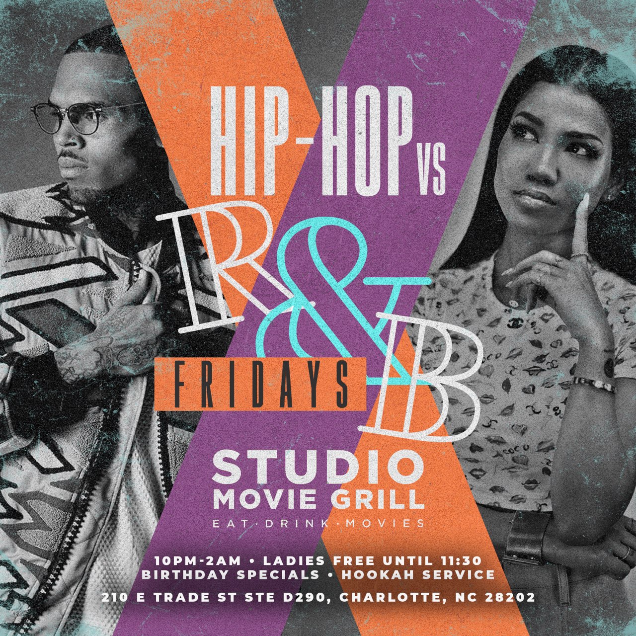 FriHip Hop vs R&B in the EpiCentre! Free RSVP Tickets, Multiple Dates