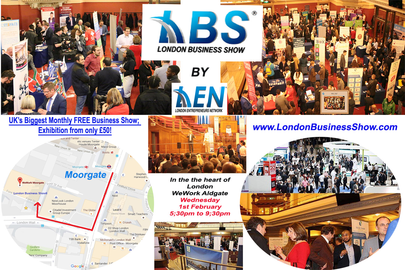 Exhibiting LONDON BUSINESS SHOW® 8