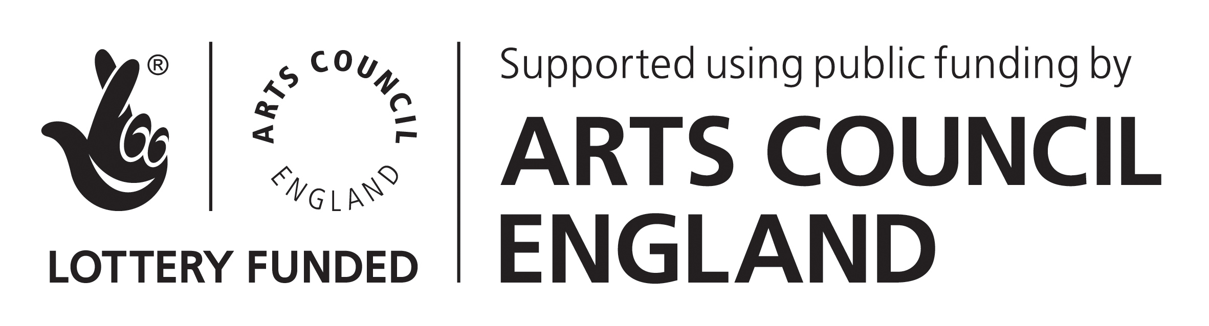 Arts Council Grants for the Arts logo Lottery 