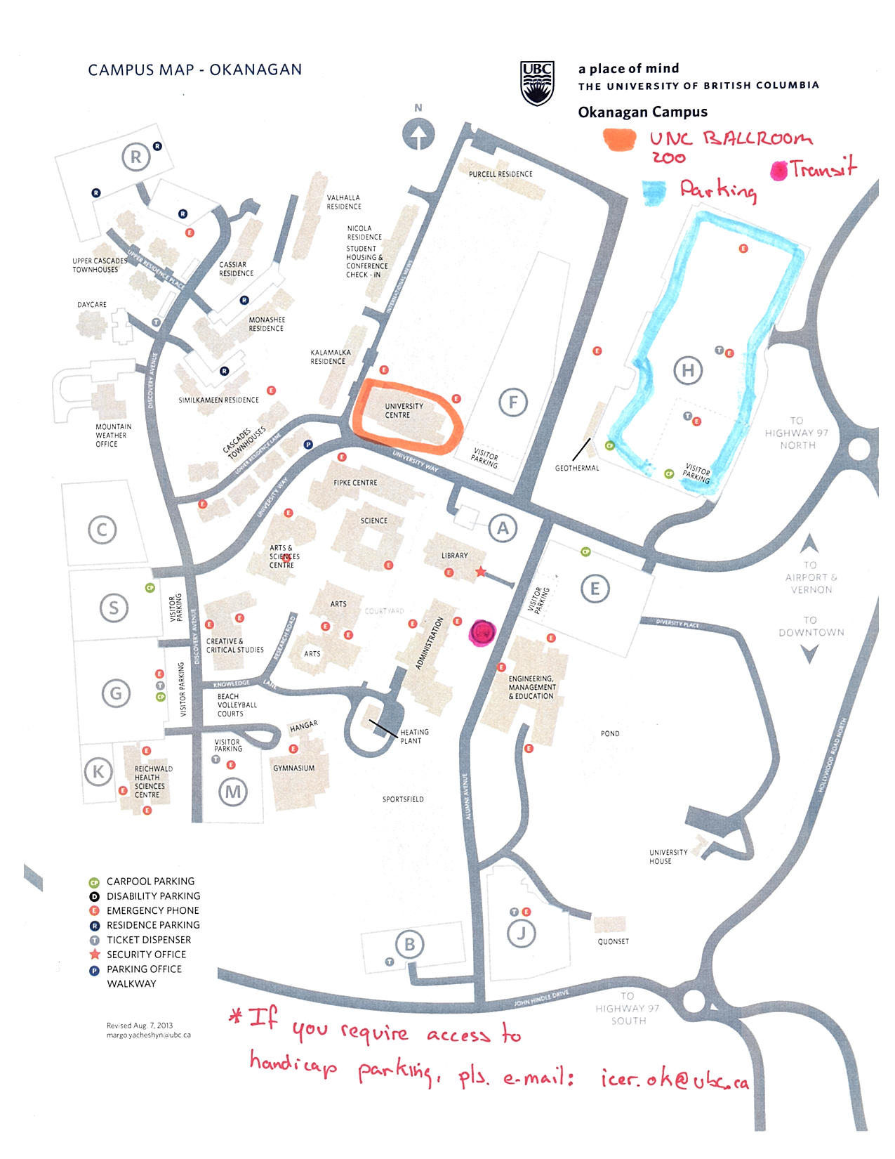 Ubc Okanagan Campus Map