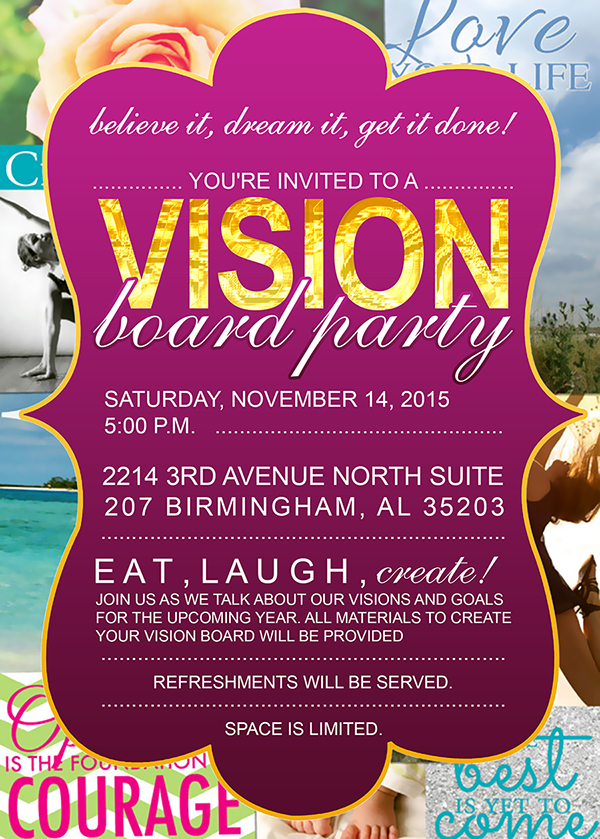 Vision Board Party with Adrienne Nixon Tickets, Sat, Nov 14, 2015 at 5: ...