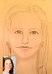 Spirit Drawing by Kristi Johnston