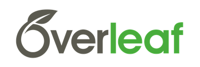 Logo for sponsor, Overleaf