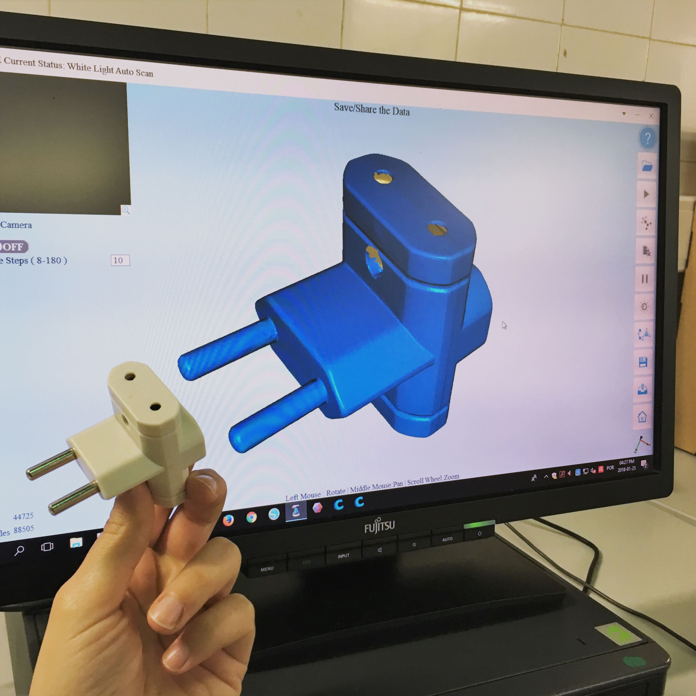 Digitalização 3D