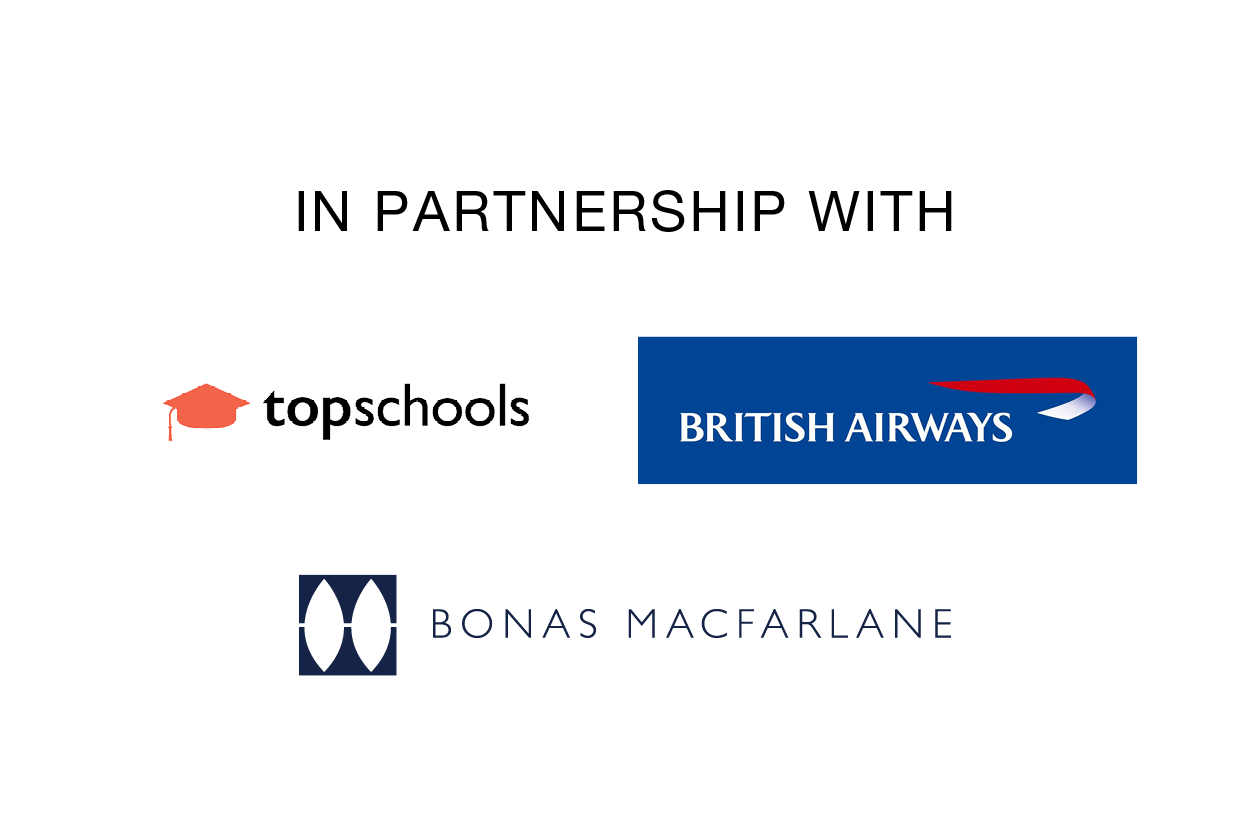 Partners British Airways, Top Schools, Bonas MacFarlane