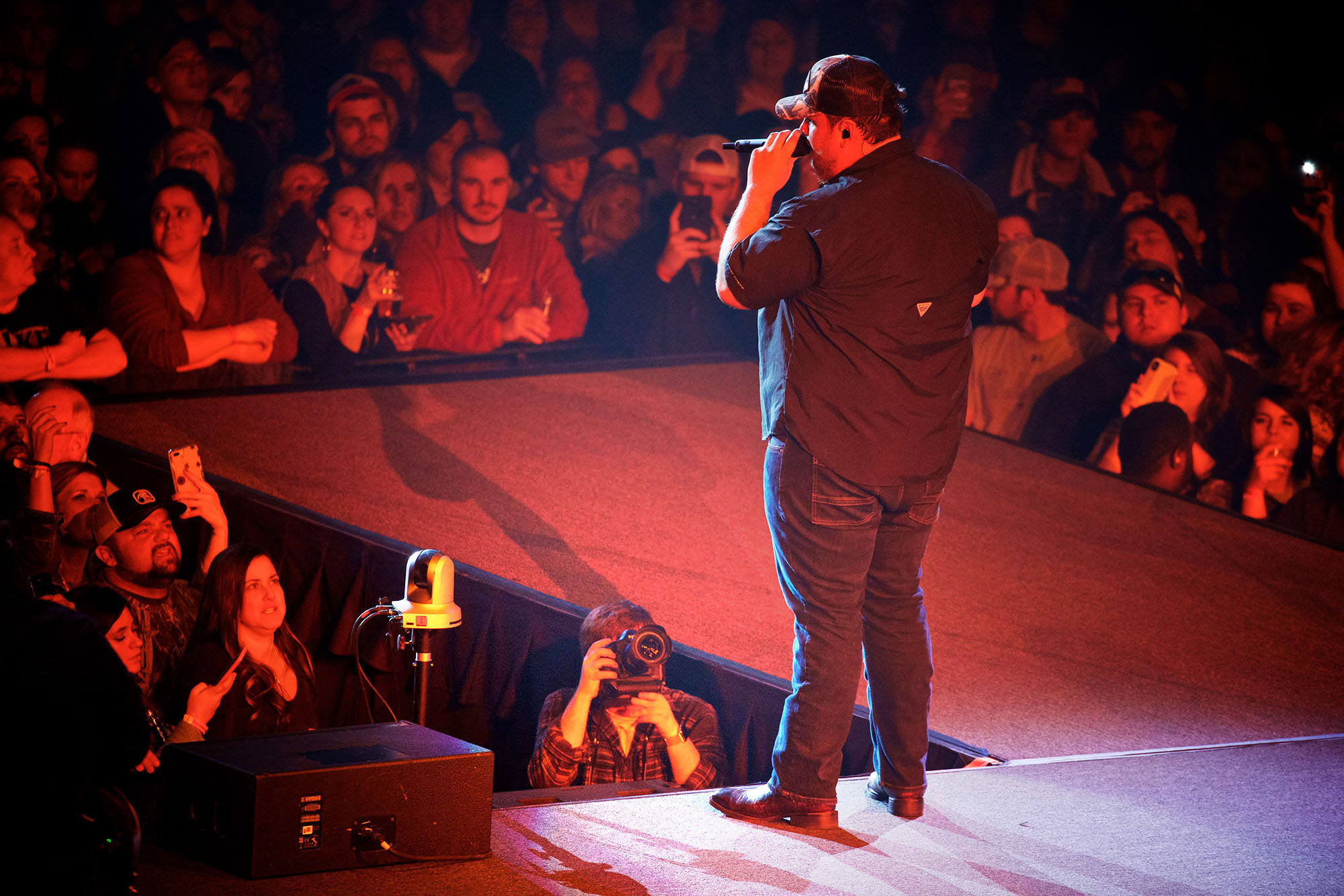 Photographing Luke Combs