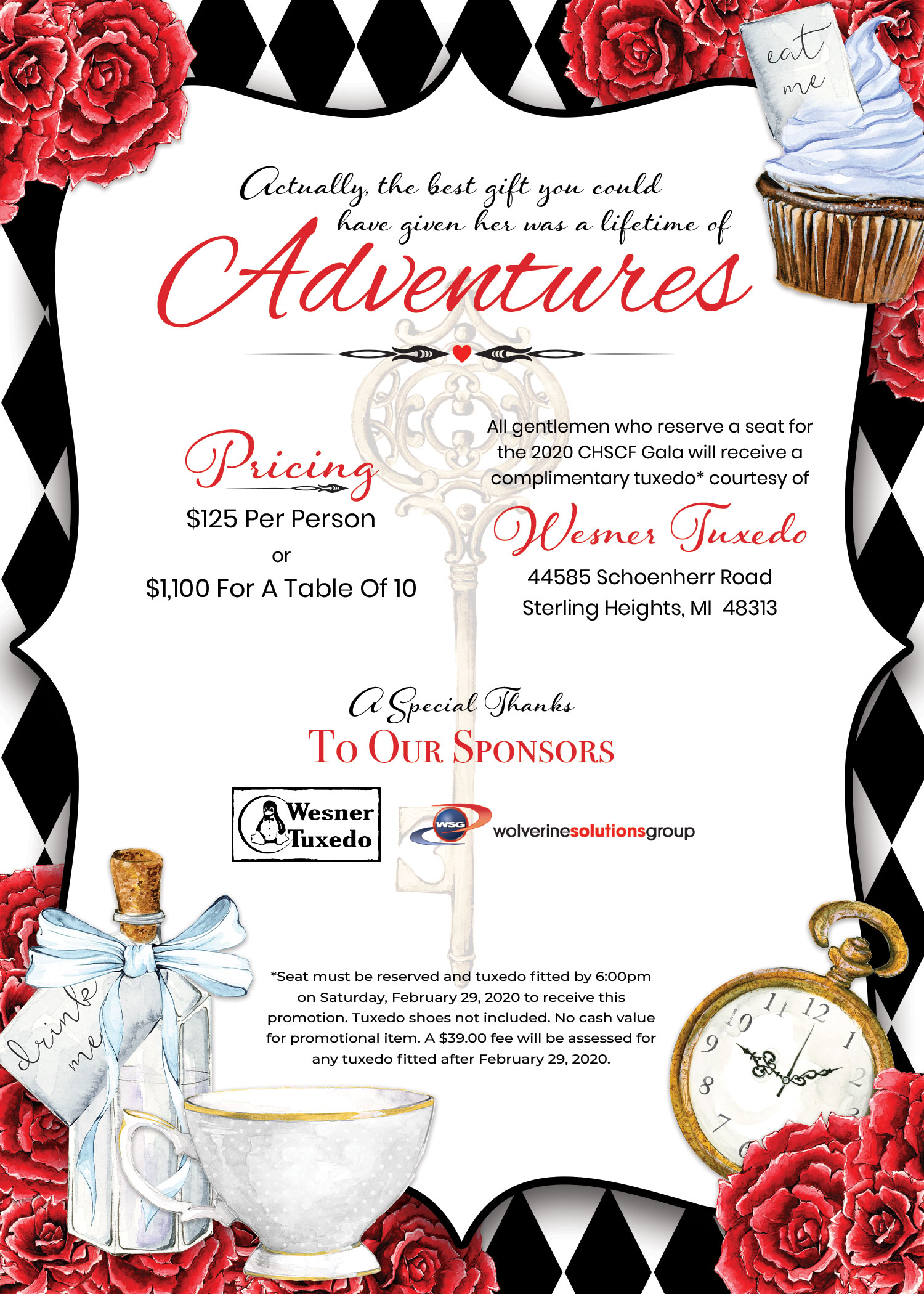 CHSFC 7th Annual Gala Invitation