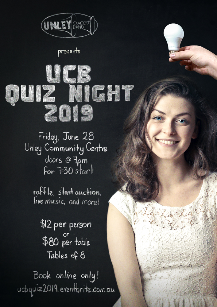 UCB Quiz Night 2019 Poster